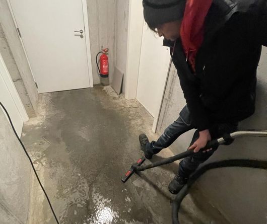Élimination des bouchons dans les égouts à Mouscron
